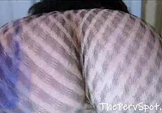 i shake my big booty befor two big black cocks gangbang me