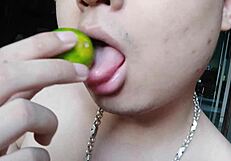 licking masturbation