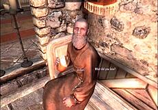 elvira explores erotic scriptures with candlecombs in outdoor scene