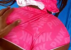 Amateur milf's big ass gets destroyed.