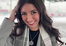 public agent - beauty fucks on the train for money