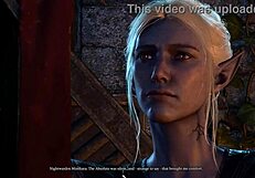Baldurs Gate 3 Minthara Sex Scene With Shemale Futanari Lesbian Fucking