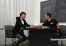 caught stealing but seduced security guard for escape.