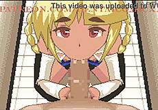 ichigo-chan gets naughty at game center