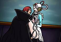Uta x Akagami: Steamy encounter in One Piece universe