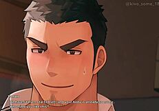 Buff guy enjoys steamy anal with his boyfriend