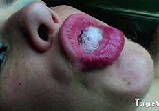 Sophia D Fetish Spit Tongue