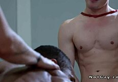 Can Three Men Satisfy Black Boss In Anal?