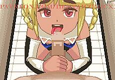 ichigo-chan gets naughty at game center