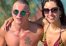 Married couple explores threesome with muscular bodybuilder friend
