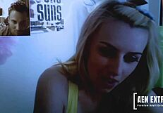 Blonde Teen Lexi Belle Fucked In Pink Converse