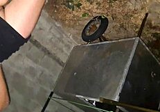 Can married Fanny flash her bare ass without panties in public?