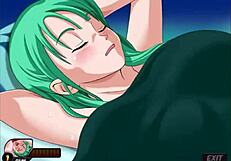 Petite teen takes monster hardcore creampie in wild Dragon Ball sex