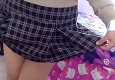 My Beautiful Girlfriend Agreed To Be Recorded While We Ride And Fuck In This Homemade Video