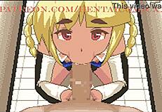 ichigo-chan gets naughty at game center