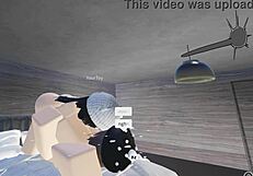 Roblox porn: Kiwi and Saiko’s hot condo scene