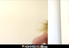 Stepmother and stepdaughter indulge in intense pussy licking