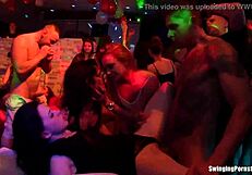 Slutty Chicks Gets Fucked In Club