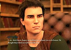 Visual novel walkthrough of The price of power 86