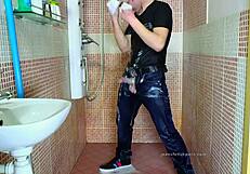 Gay Jeans Shower Fetish Dick 3 Min