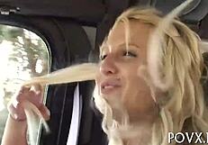 Hairy pussy gets cumshots, but what about the blowjob?