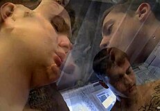 young gay chris porter doggystyled after smoking blowjob tattooed