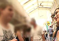 Mandy Sky gives a rough blowjob and tight pussy fucking in POV. 😍