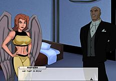 DC Comics Game Part 104 Shows Leash Training for Brunette Teen