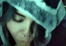 White Wolf Wants To Suck Submissive Young White Moon