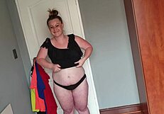 hey, just a fat girl trying on different dresses for fun, ya know?