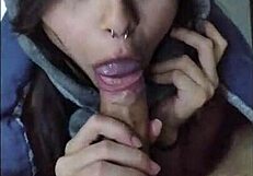 White Wolf Wants To Suck Submissive Young White Moon