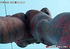 Blackwidow Xxx Pool Time With Big Tits Blonde Tattoo