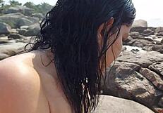 Wild beach adventure turns into hardcore gay sex video