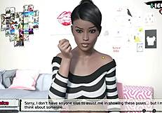 Babysitter starts new office routine