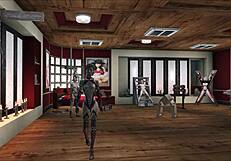 Fo4 Fetish And Bdsm Fashion: Brunette Mistress in Latex Anime Hentai