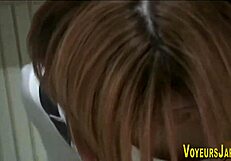 Hairy Pussy Japanese Babe Fingers Herself