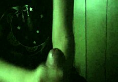 Girlfriend Gives Cute Handjob Cumshot