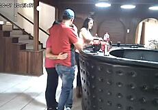 Cheating husband gets caught on hidden camera