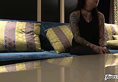 hey, will inked kelsi lynn handle james deen’s huge cock?