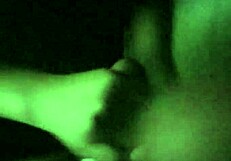 Girlfriend Gives Cute Handjob Cumshot