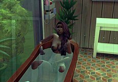 Histórias de Samya rolam quentes no Sims 4