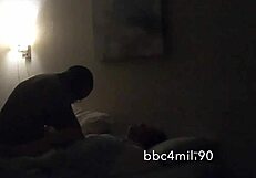 Chubby latina wife invites young friend into her room.