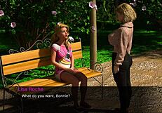 Hazel's big tits and 3D game make it hot