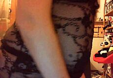 italian milf fingers her clit to wet orgasm