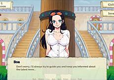 Nami Exposes Naked Body In Lusty Buccaneers Hentai Parody Ep 1