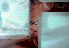 c’mon, these crazy kinky sluts are squirting everywhere in a wild threesome!