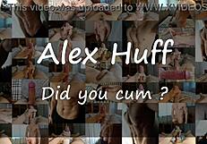 Asmr jerking off with moaning and orgasm - alexhuff.