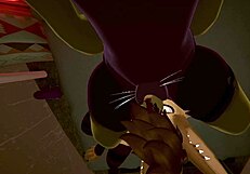 Plushy and Femboy Friend's Rough Quickies