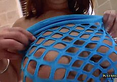 Kumalott features big natural tits on a hot cougar milf with cumshot