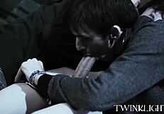 Three Young Gays Make Out Before Anal Pounding